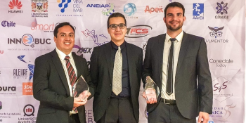 Estudiantes y un docente del posgrado en Robótica e Inteligencia Artificial obtuvieron tres reconocimientos en Chile