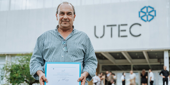 Fernando Rocha: the student who challenged all limits to graduate as an engineer in Control and Automatics at UTEC Rivera