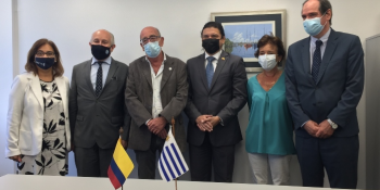 Un acuerdo para impulsar la colaboración científica entre Uruguay y Colombia