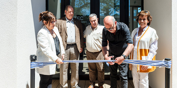 UTEC Durazno transforms the old kitchen of an old hospital into a coworking space and a hub to support innovation in sustainability.